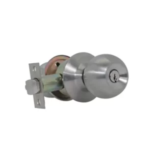 yale round knob Cylindrical Locksets 5127 Satin Nickel
