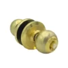 lucky round knob lock golden color